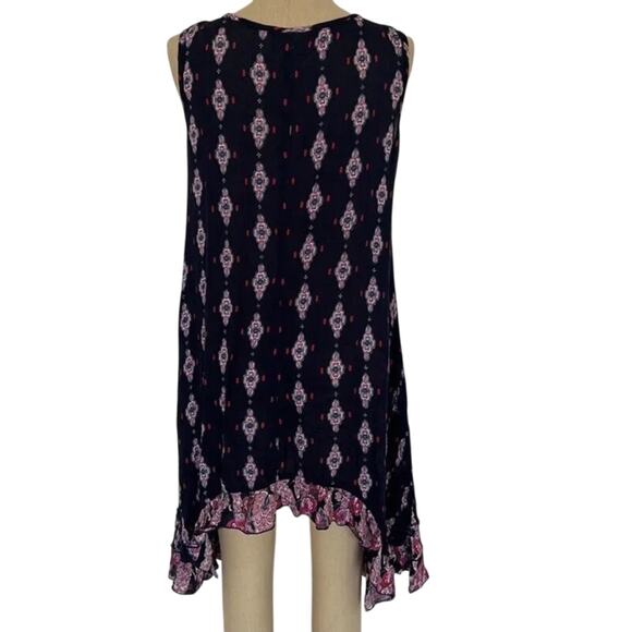 Raga Alice Sharkbite Hem Sleeveless Dress for Women in Blue, Size S New w/ Tag - Picture 10 of 11